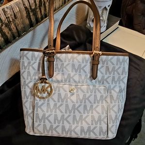 Michael Kors leather handbag